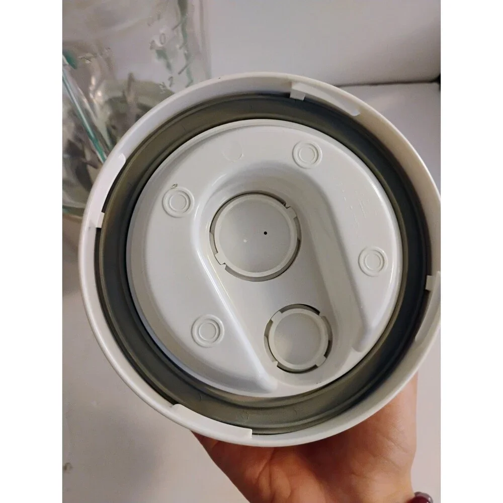 KitchenAid Blender Glass Jar Replacement Pitcher Lid Base Blade KSB5 KSB3 White